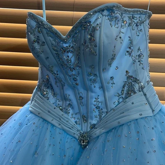 Blue Cinderella Princess Dress